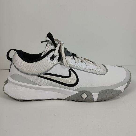 Nike Air Diamond Varsity Turf white athletic streetwear trainers mens 12 - Picture 1 of 8